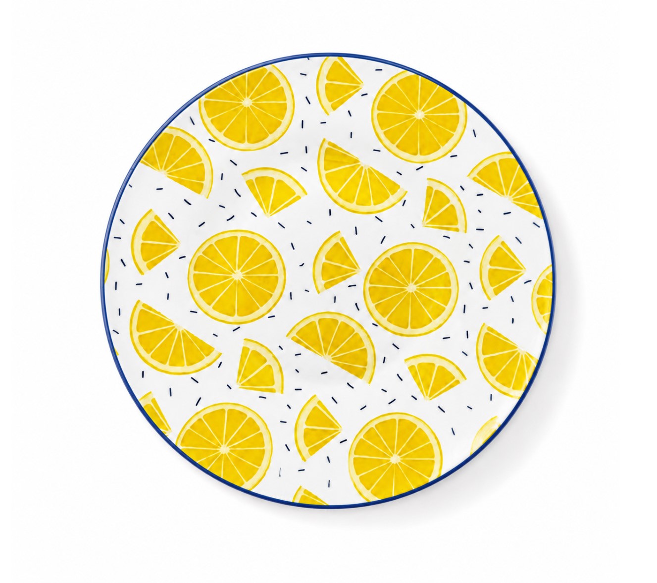 Тарілка десертна керамічна «Lemon» 20см