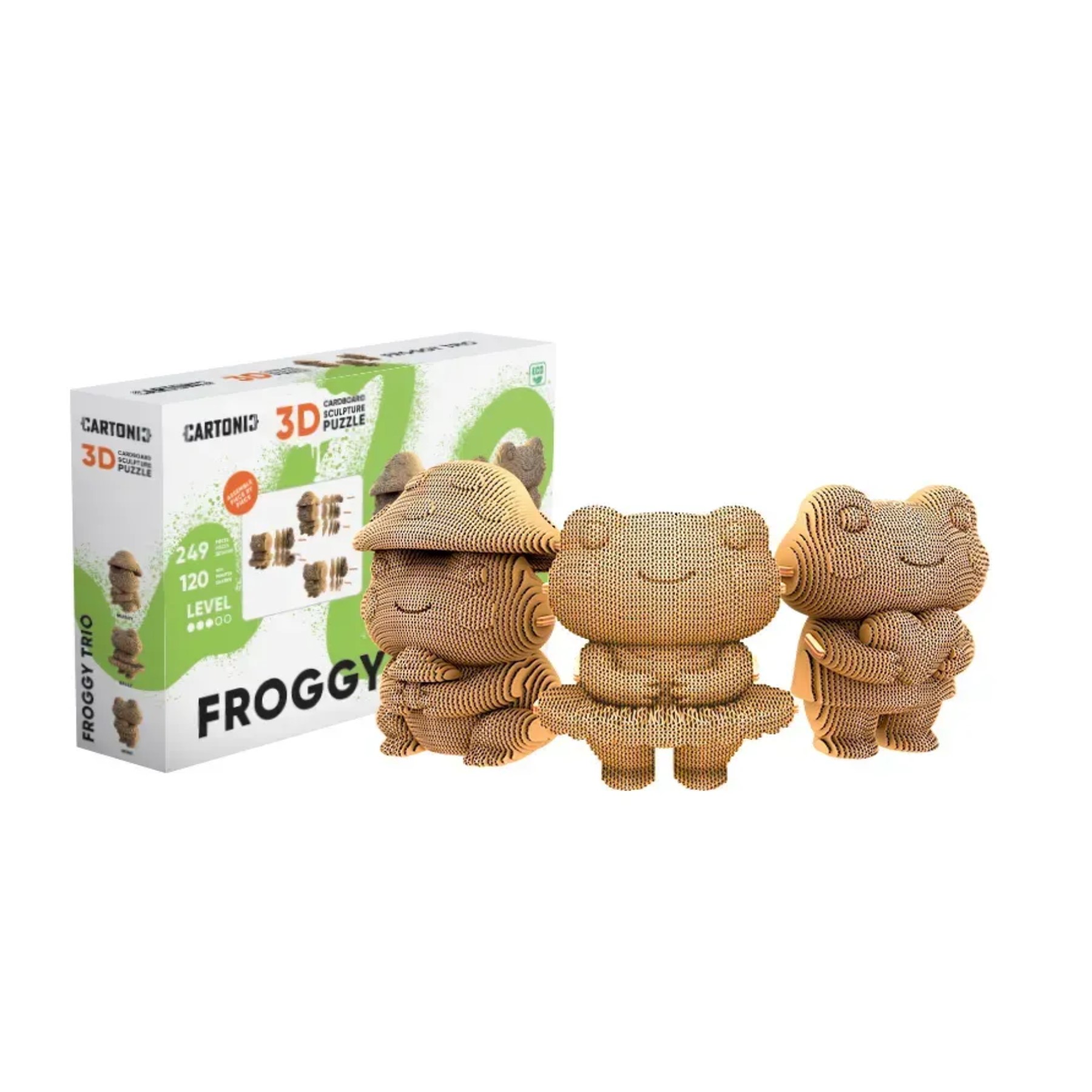 Пазли 3D «Cartonic» Froggy Trio