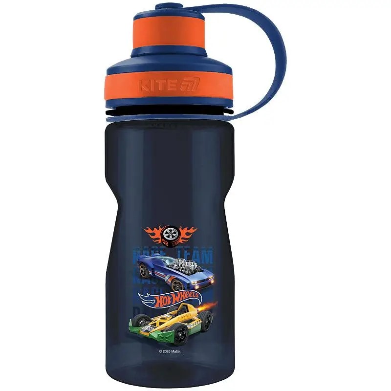 Пляшка для води пластикова 500мл Hot Wheels