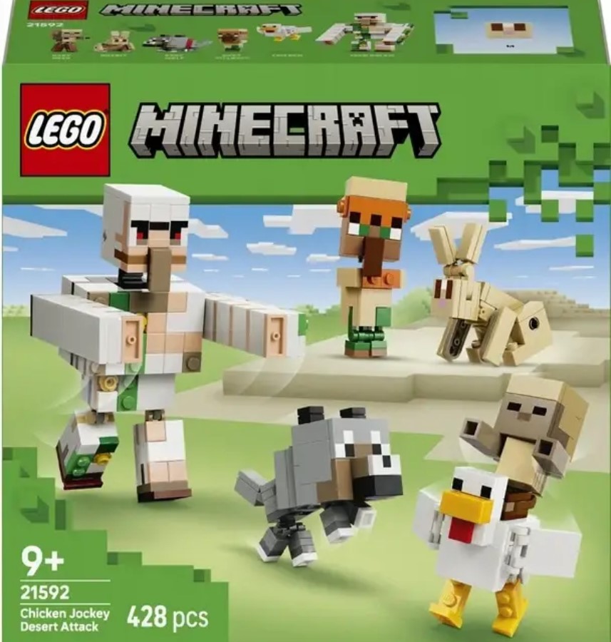Конструктор «LEGO» Minecraft Курячий Жокей: атака в пустелі V29