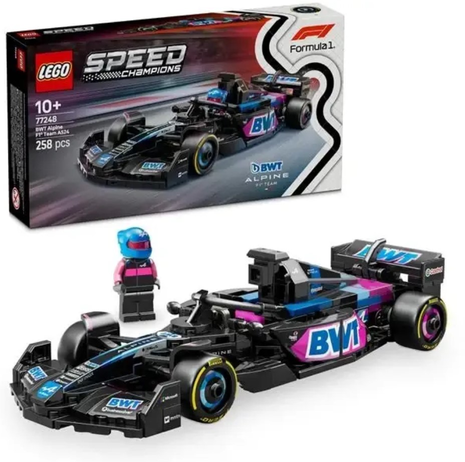 Конструктор «LEGO» Speed Champions BWT Alpine F1 Team A524 Race Car