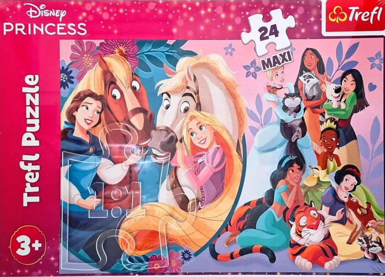 Пазли Trefl 24 елементи Maxi Disney Princess Посмішка дружби