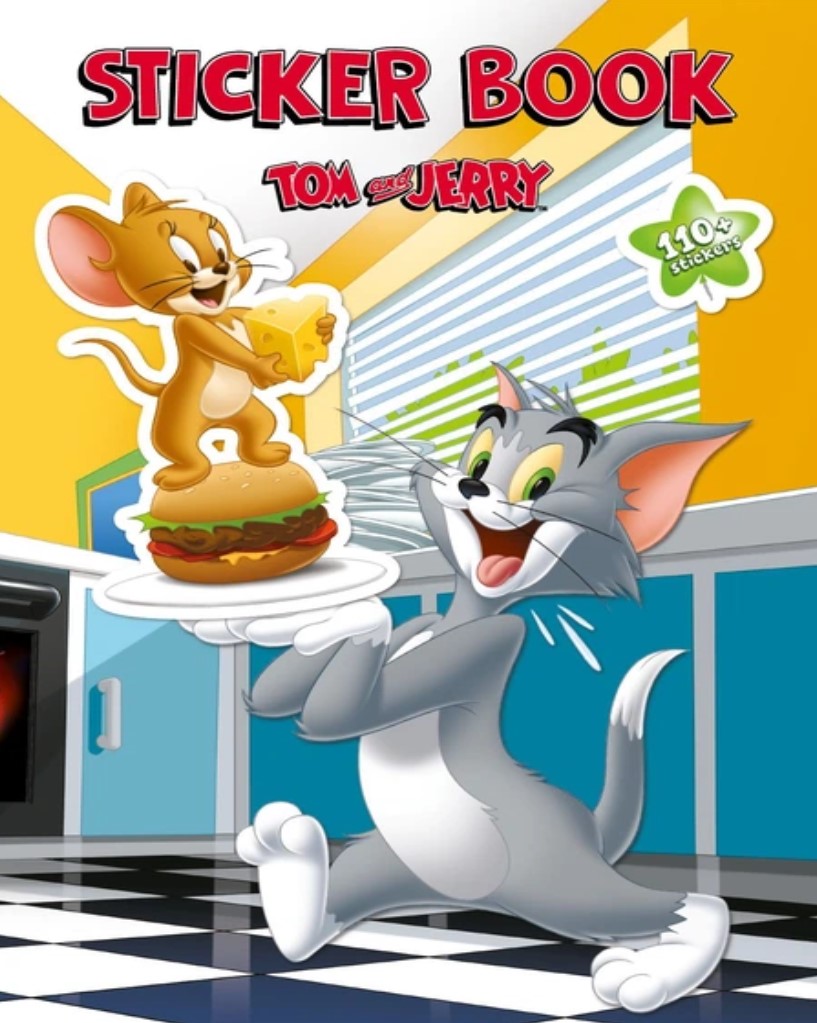 Набір з наліпками WB А4 «Tom and Jerry: Історії Тома і Джері»