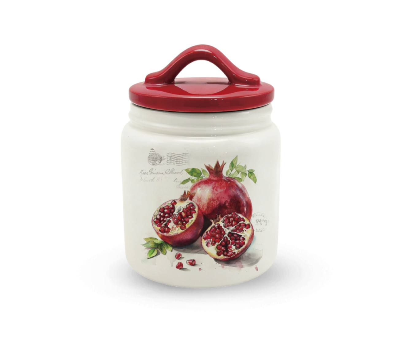 Ємність для сипучих продуктів прод. керамічна «Гранат» 0,5л