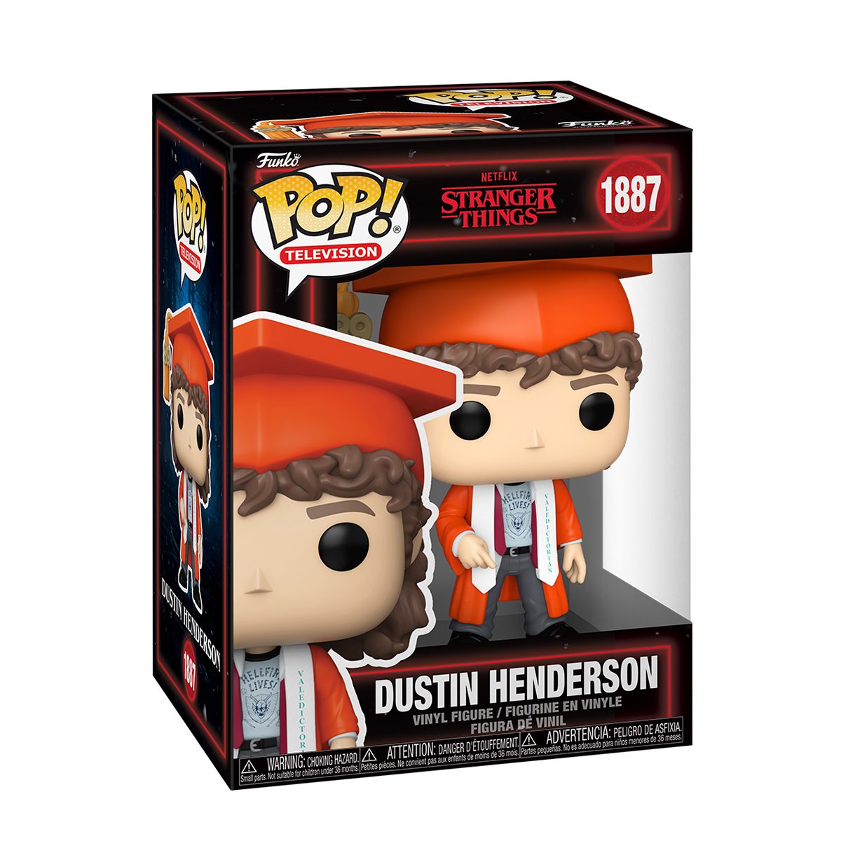 Фігурка FUNKO POP! - Дивні дива S5 - ДАСТІН НА ВИПУСКНОМУ