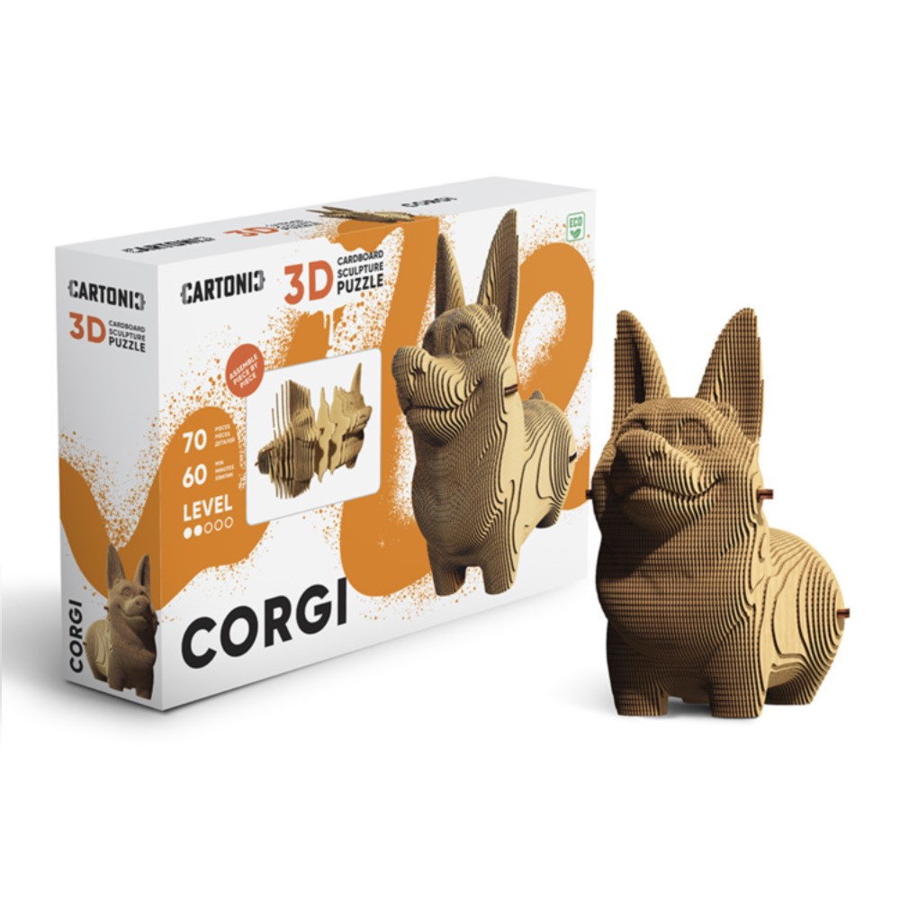 Пазли 3D «Cartonic» CORGI
