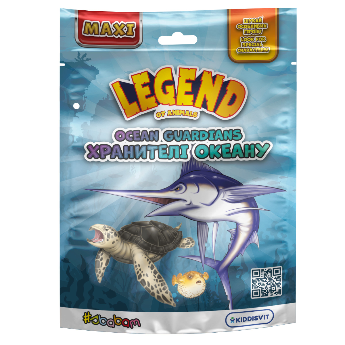 Стретч-іграшка «ХРАНИТЕЛІ ОКЕАНУ » серії LEGEND OF ANIMALS МАКСІ