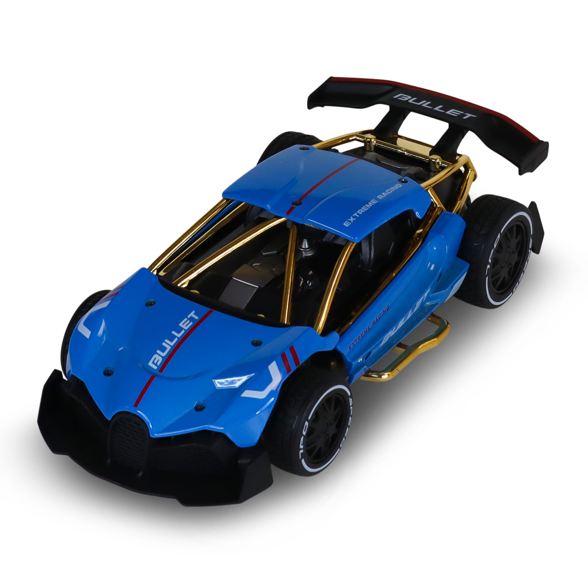 Автомобіль RK «KS Drive» EXTREME RACING металевий корпус, акум.3.7V, 2,4 ГГц, блакитний/КіддіСвіт