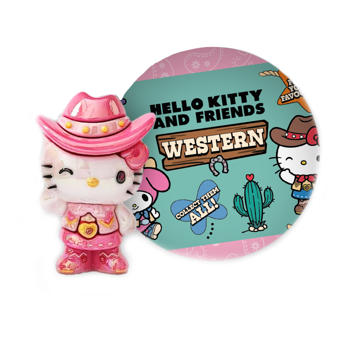 Фігурка-сюрприз Cool Things –серії «Hello Kitty» - ЗІРКИ ВЕСТЕРНУ