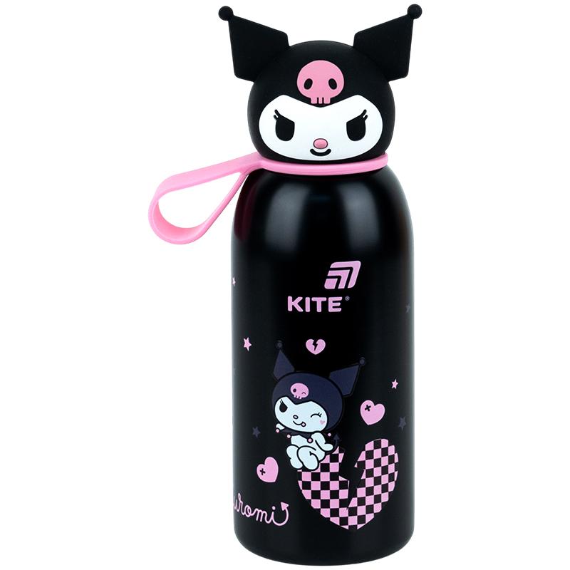 Термос металевий 0,35л «Kite» Kuromi з фігурною кришкою