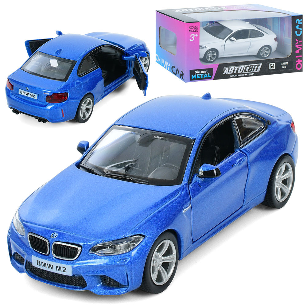 Машина металева інер-а, «Автосвіт» BMW M2 COUPE 11,5см