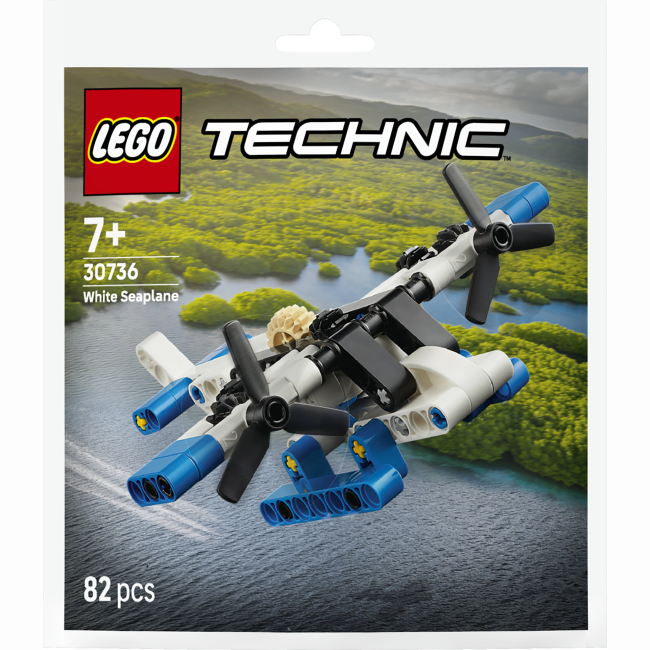 Конструктор «LEGO» Technic Mini-Builds Конструктор Білий гідроплан V29