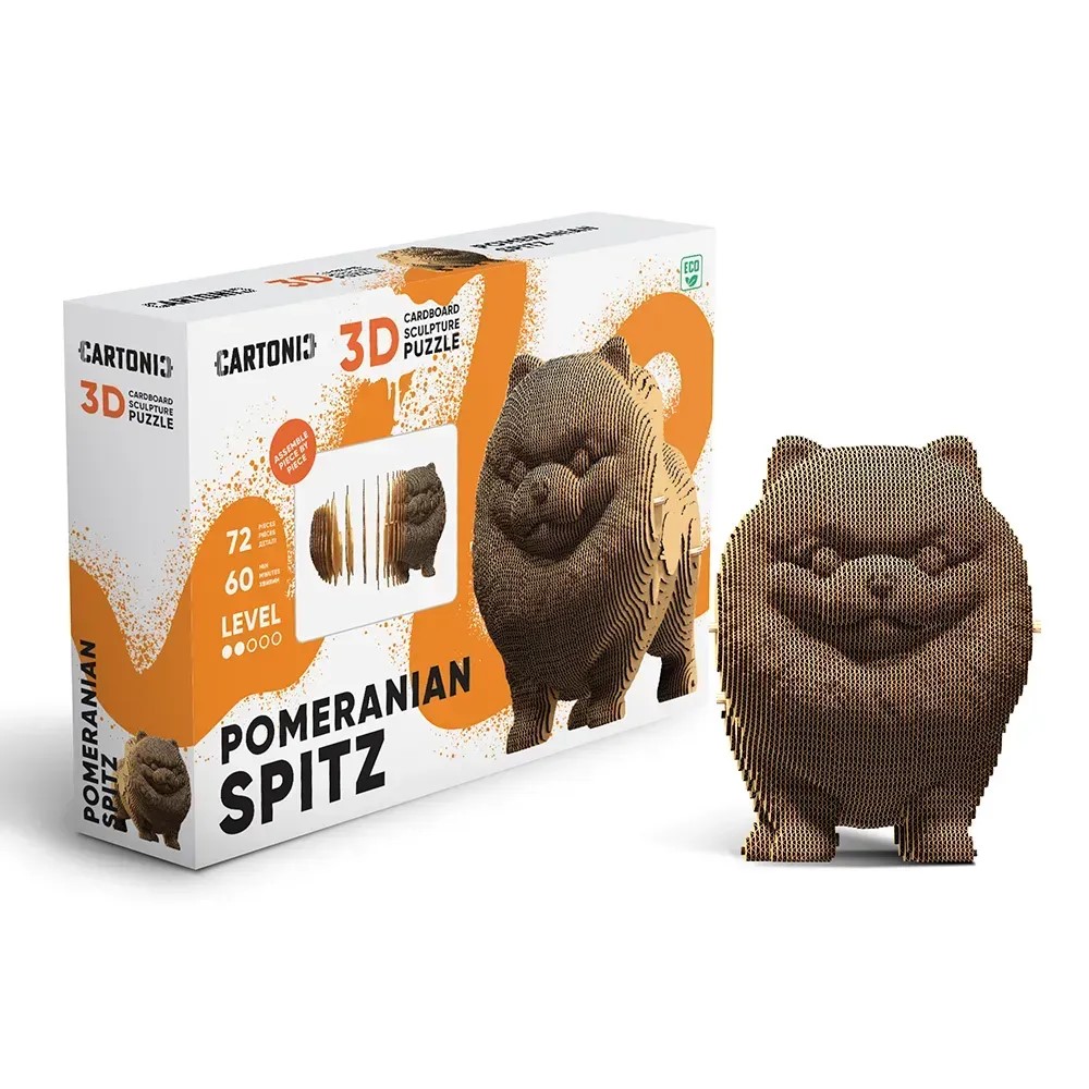Пазли 3D «Cartonic» Pomeranian spitz