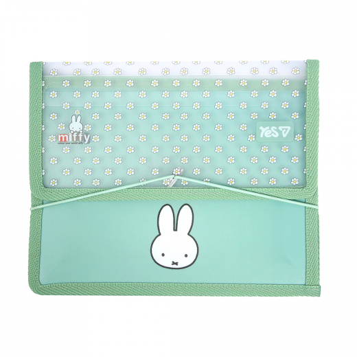 Папка для зош. В5 «Yes» «Miffy» на блискавці пластикова