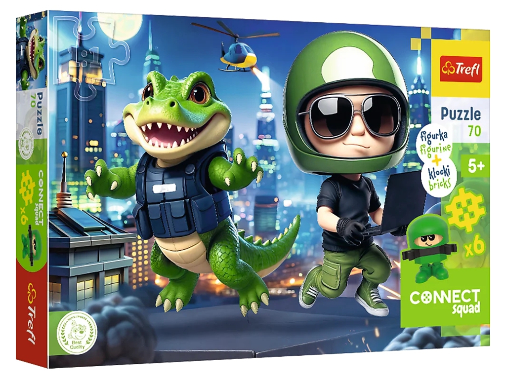 Пазли Trefl 70 елементів Connect Марк