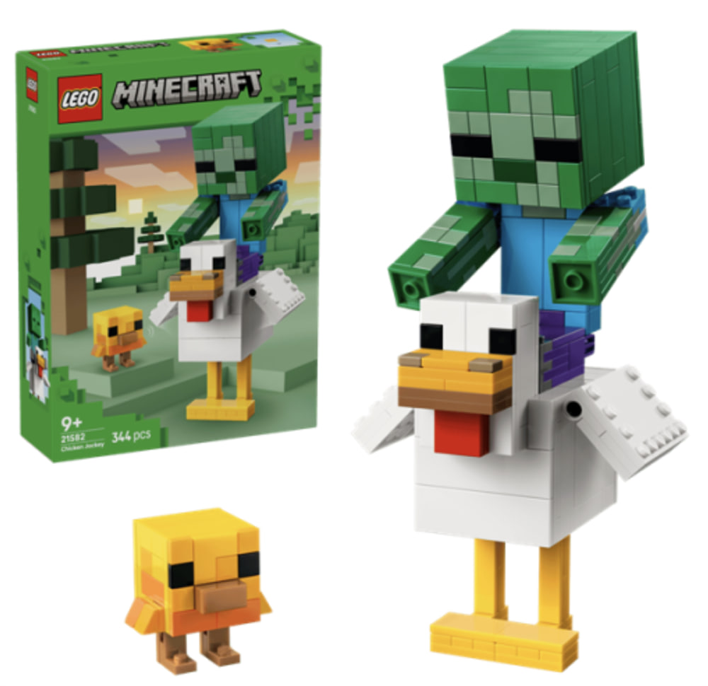 Конструктор «LEGO» Minecraft Курячий Жокей