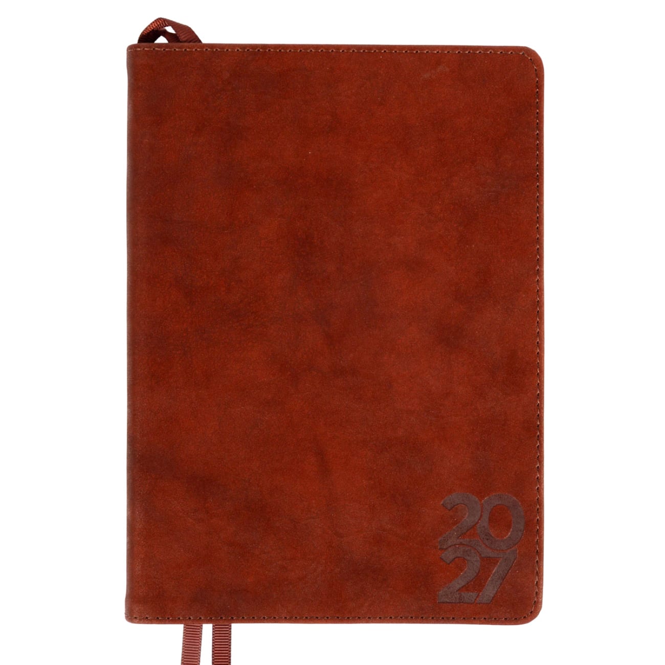 Щоденник А5 «Leo Planner» дат2027 184 аркуші Case інтегральна обкладинка, коричневий