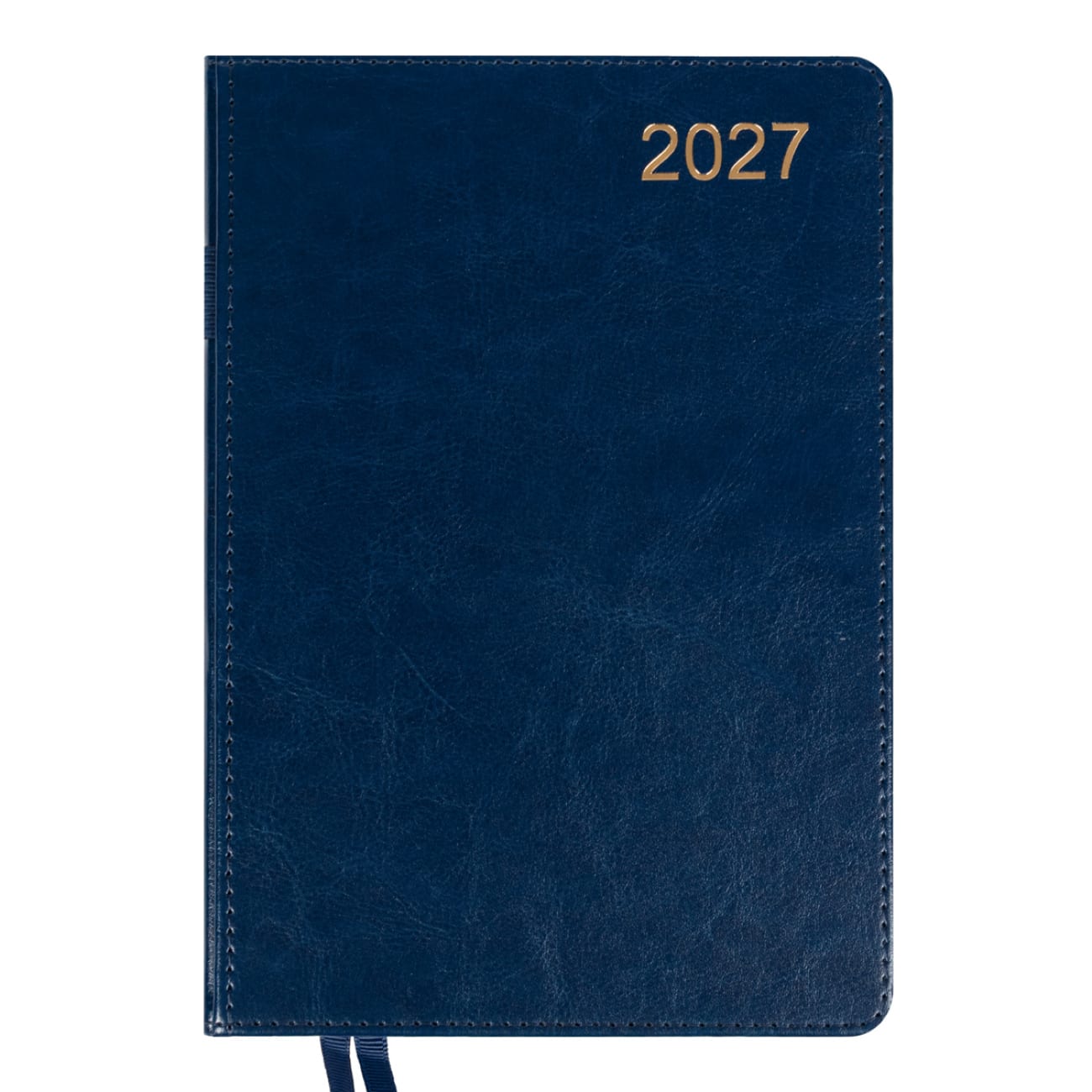 Щоденник А5 «Leo Planner» дат2027 184 аркуші City тверда обкладинка, синій