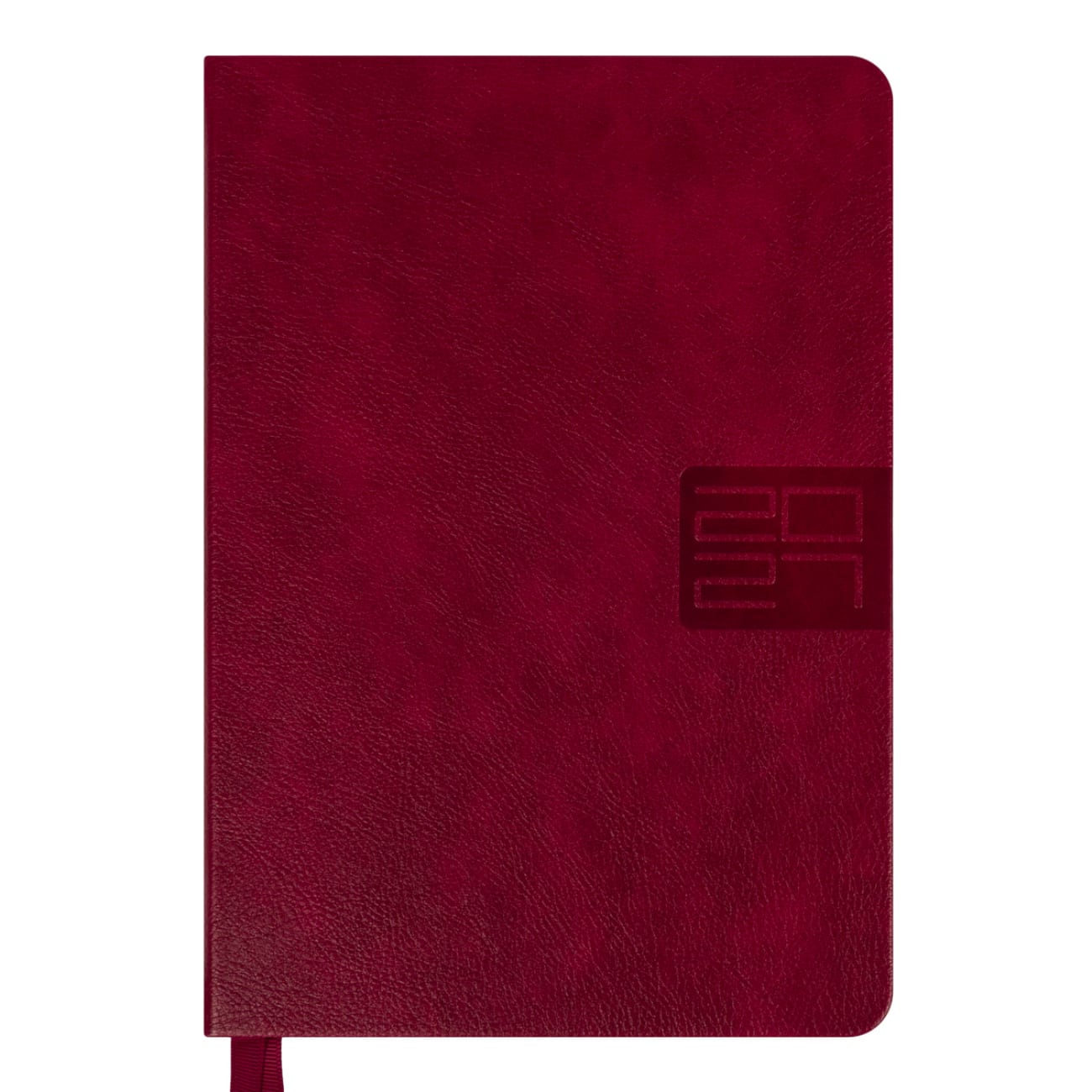 Щоденник А5 «Leo Planner» дат2027 184 аркуші Persona тверда обкладинка, бордовий