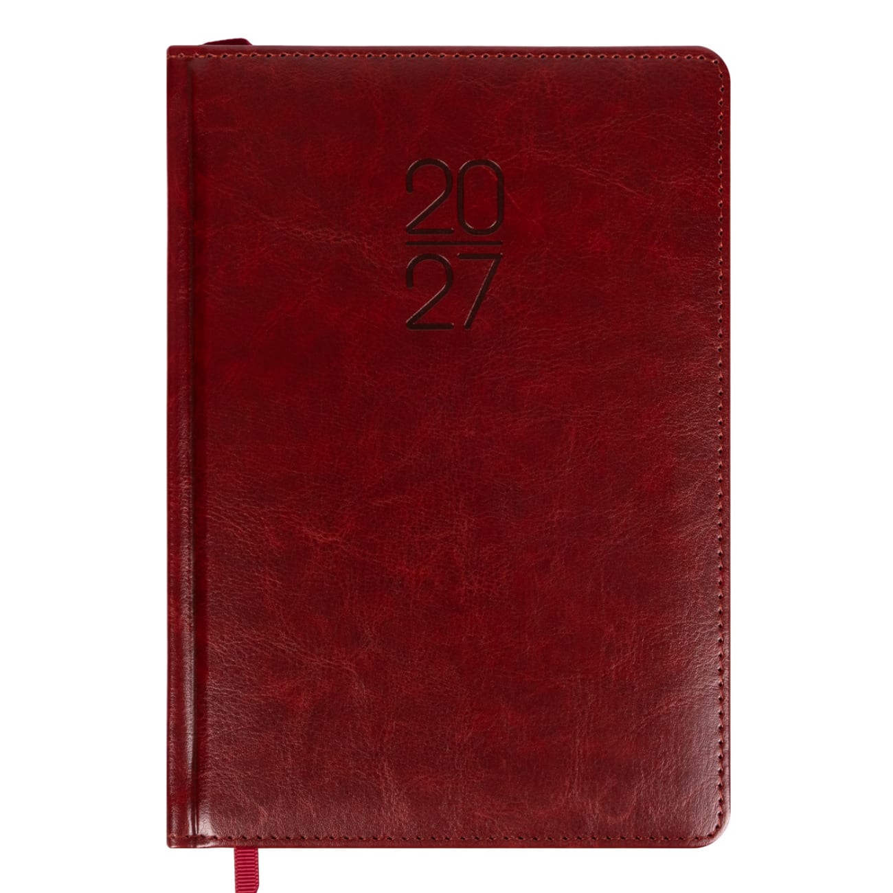Щоденник А5 «Leo Planner» дат2027 184 аркуші Vector тверда обкладинка, коричневий