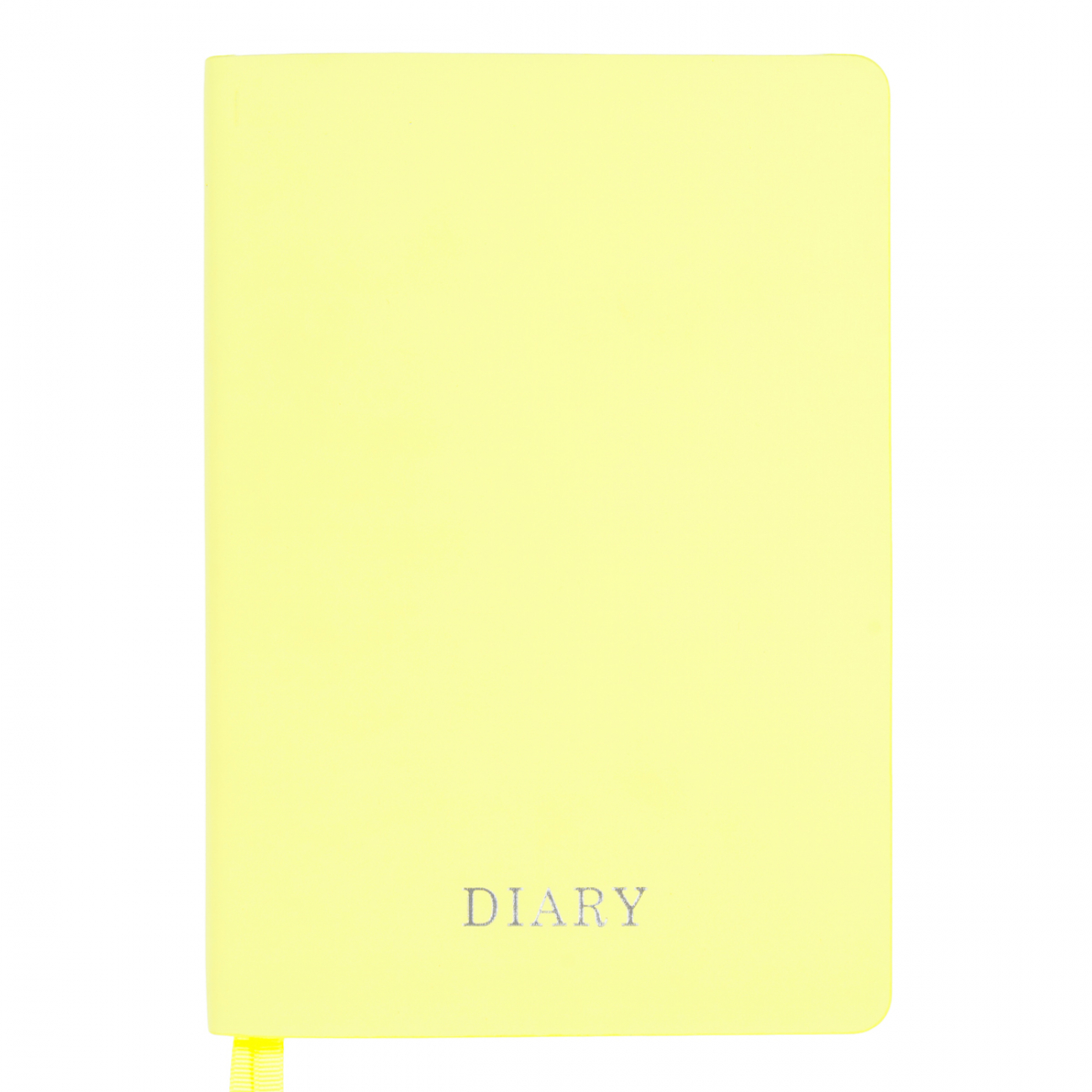 Щоденник А5 «Leo Planner» недатований 184 аркуші Ray Ray м'яка обкладинка, лимонний