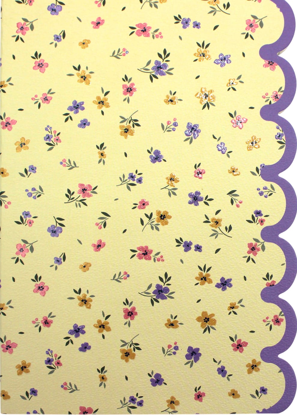 Блокнот А5 32 аркуші клітинка тверда обкладинка «Pastel Blossom» жовтий