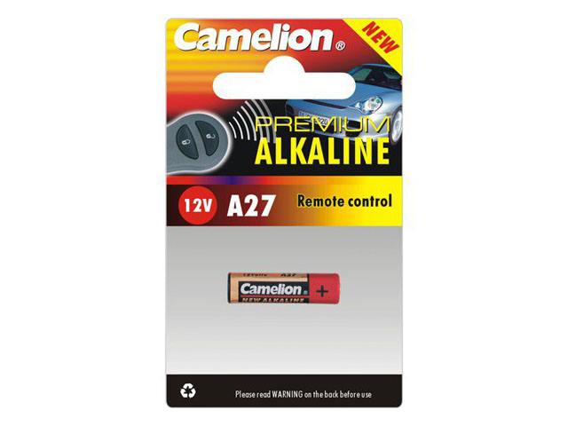 Батарейка Алкалайн A27/1bl 12V