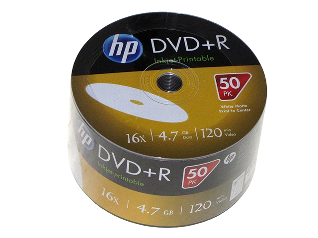 DVD+R 16×4.7Gb bulk