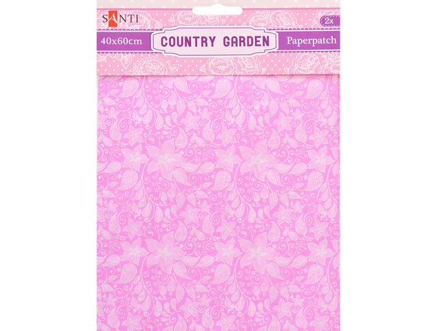 Папір для декупажу Country garden 40×60см 2 аркуші 952515