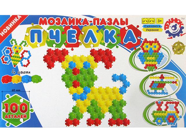Мозаїка-пазли Бджілка 100 деталей 1035