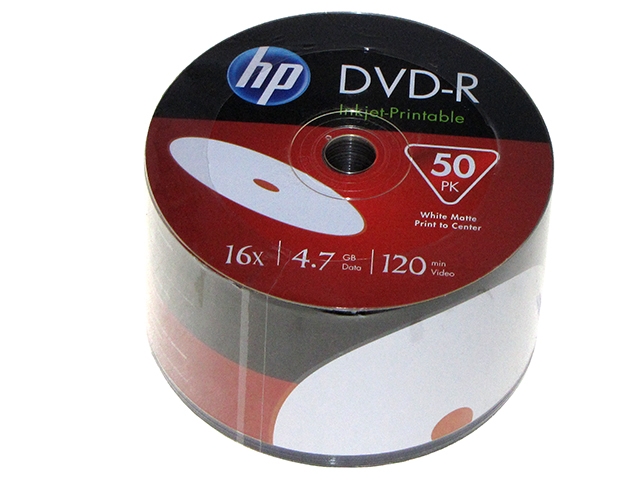 DVD-R 16×4.7Gb printable bulk