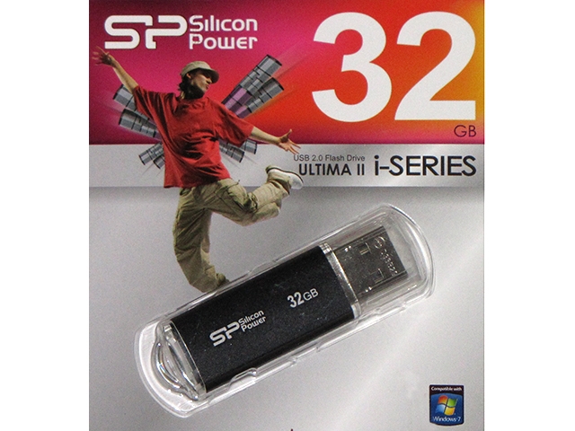 Флеш-память 32GB Ultima II-I series black USB2.0