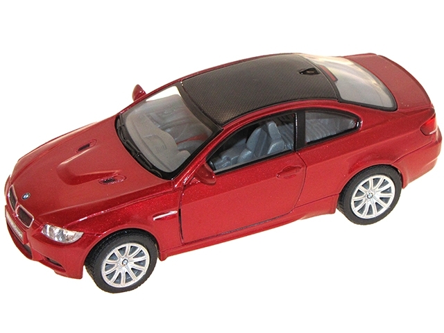 Машина металева BMW M3 Coupe в коробці 16×8,5×7,5см