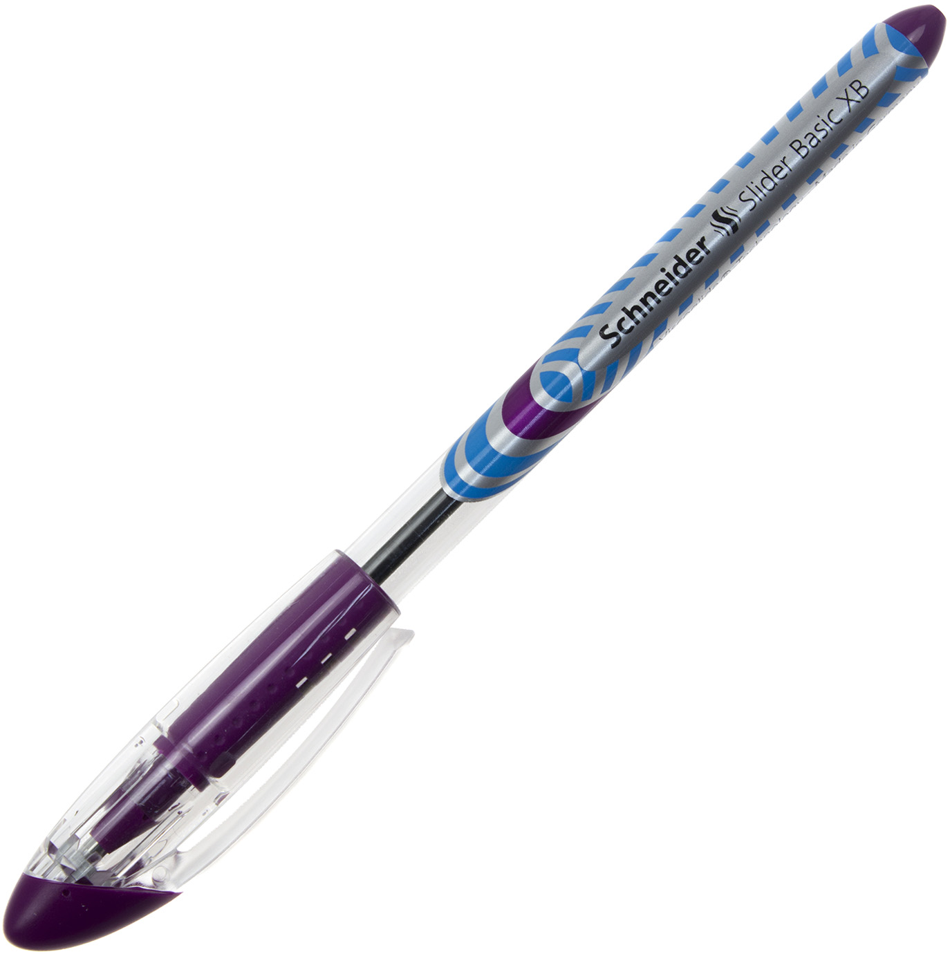 Ручка масляна кулькова Ballpoint pen Slider Basic XB фіолетова 151208