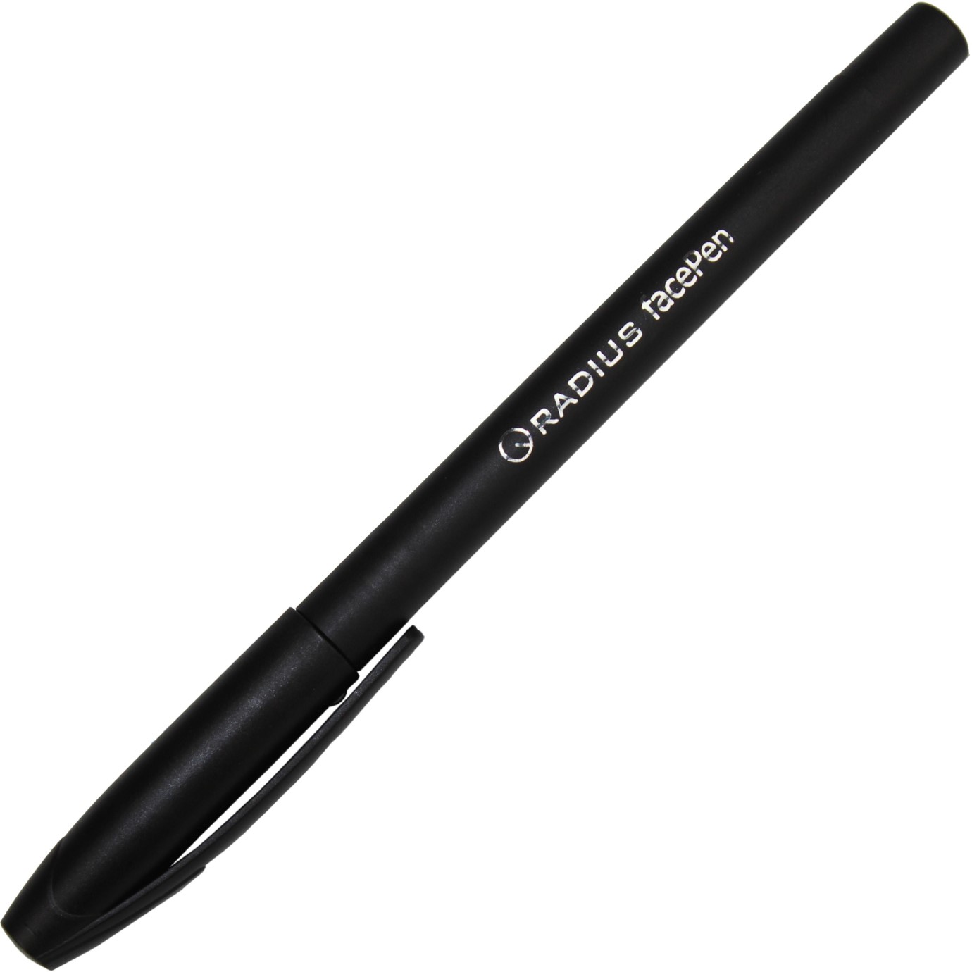 Ручка кулькова Face pen 0,7мм чорна, картонна упаковка 7890