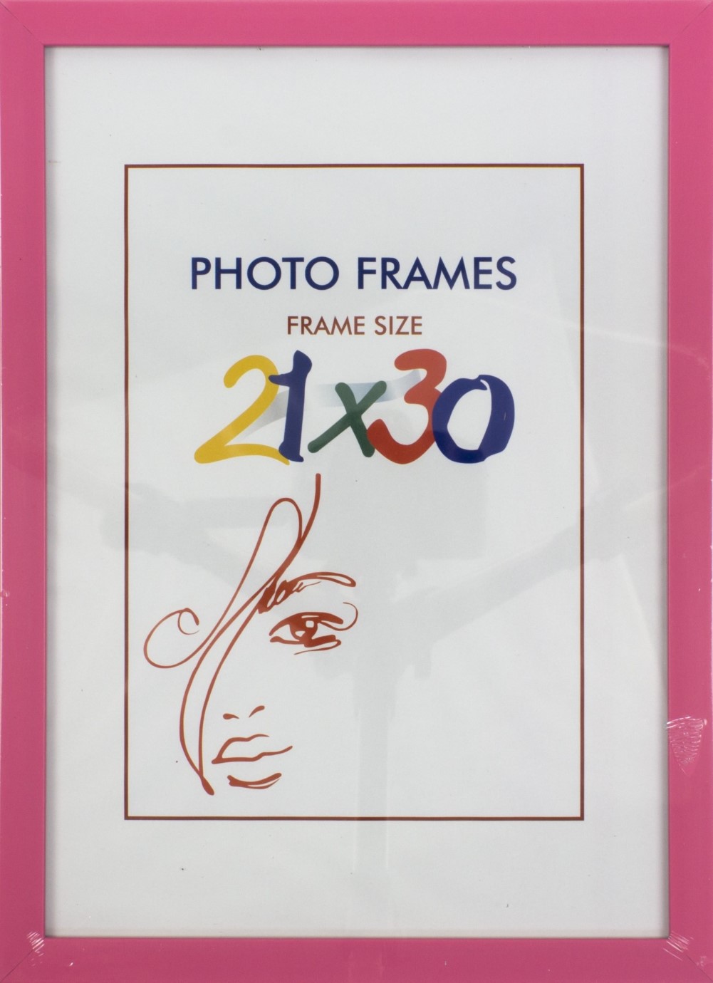 Фоторамка DL 21×30 рожева
