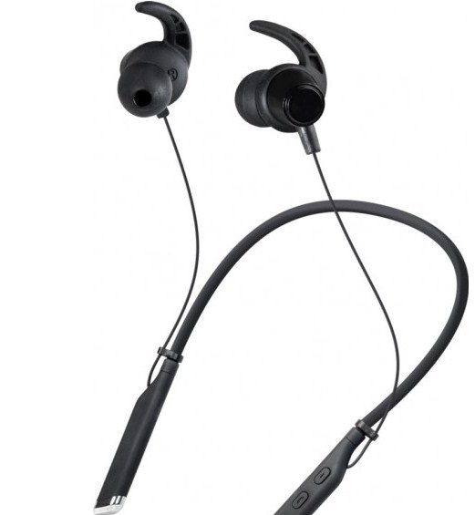 Навушники вакуумні Out Fit B735 BT з регулятором гучності black мікрофон