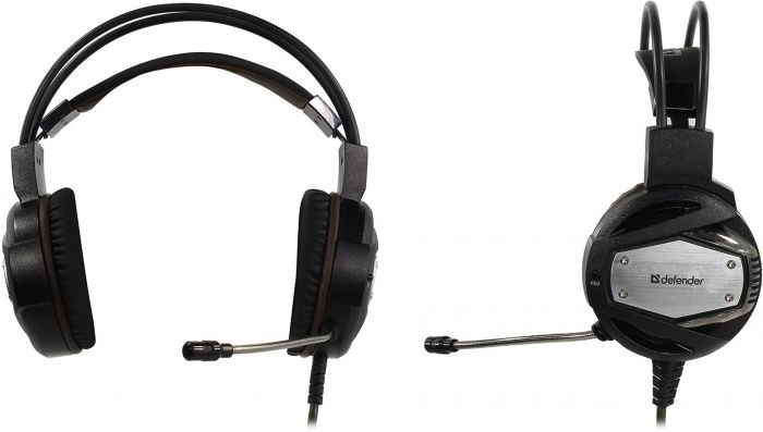 Навушники Warhead G-500 2,5 м brown/black, мікрофон