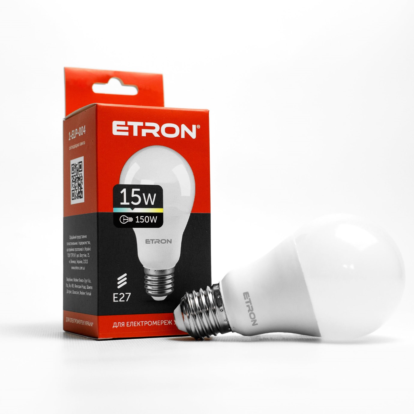 Лампа Light Power LED 1-ELP-004 A65 15Вт 4200K E27