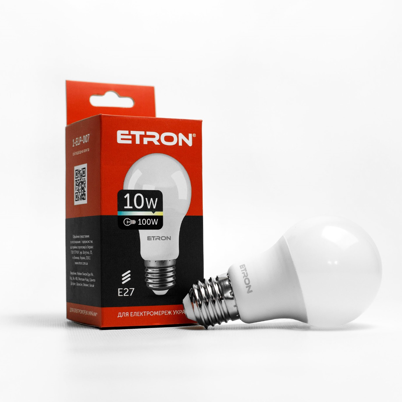 Лампа Light Power LED 1-ELP-007 A60 10Вт 3000K E27