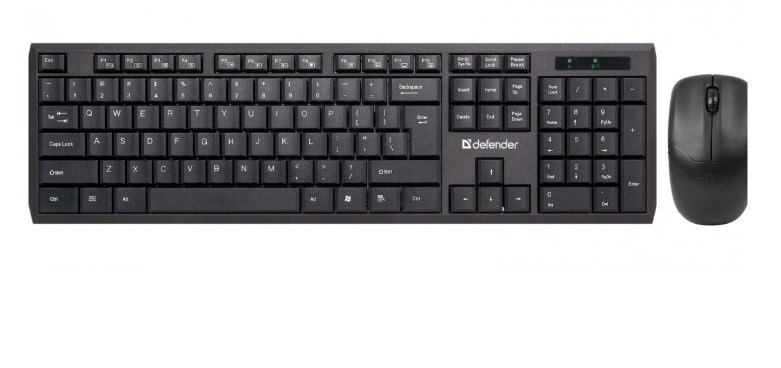 Клавіатура та мишка Harvard C-945 BT black