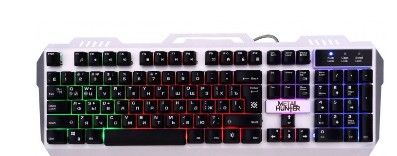 Клавіатура Metal Hunter GK-140L, RGB підсвітка