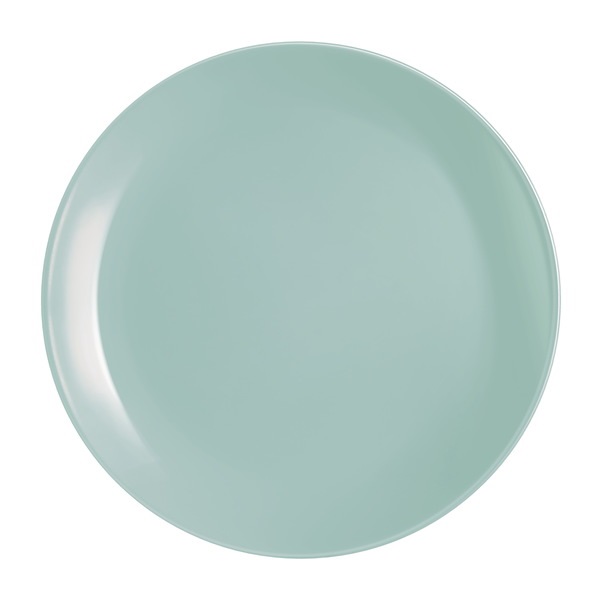 Тарілка обідня скло.Diwali Light Turquoise 25 см