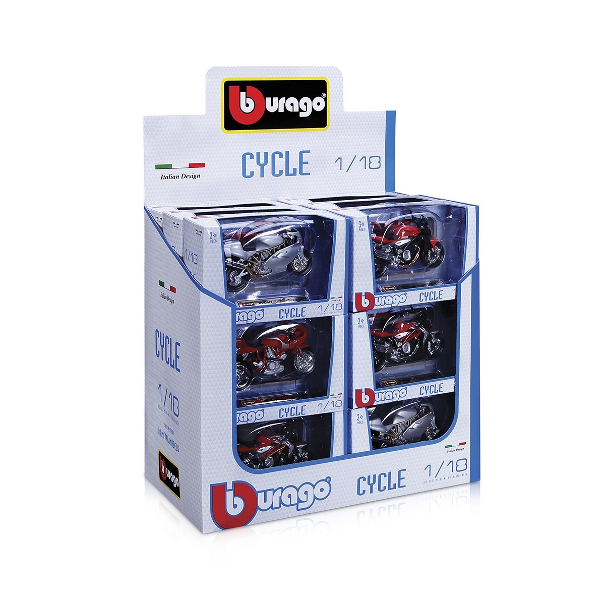 Мотоцикл Bburago (1:18) Kiddisvit
