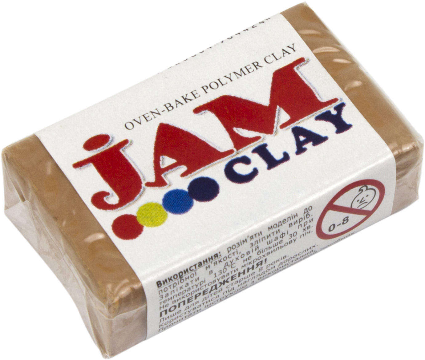 Глина полімерна Jam Clay Карамель 20г