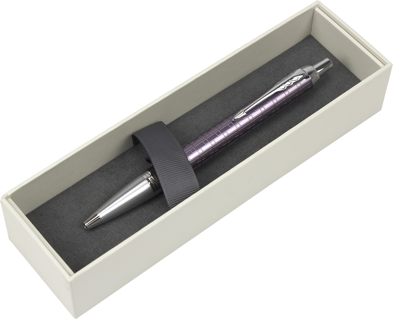 Ручка кулькова IM Premium Dark Violet хром 24632