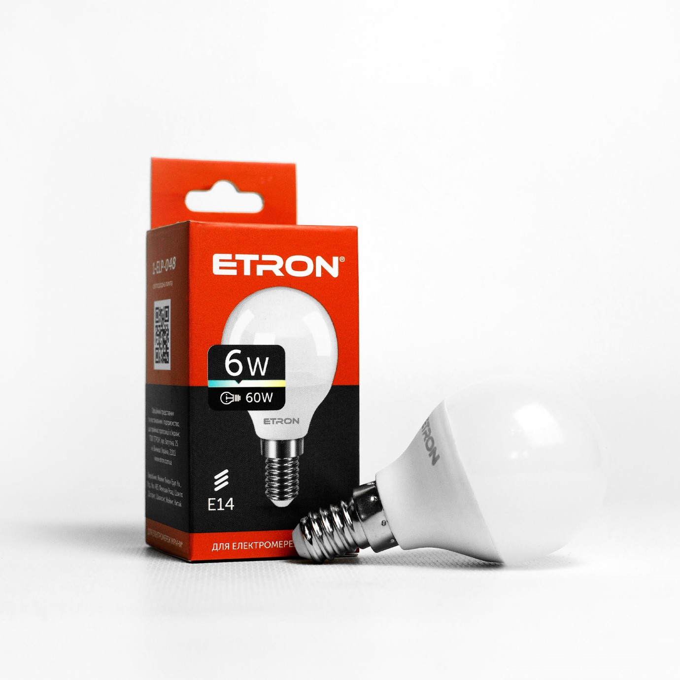 Лампа Light Power LED 1-ELP-048 G45 6Вт 4200K E14