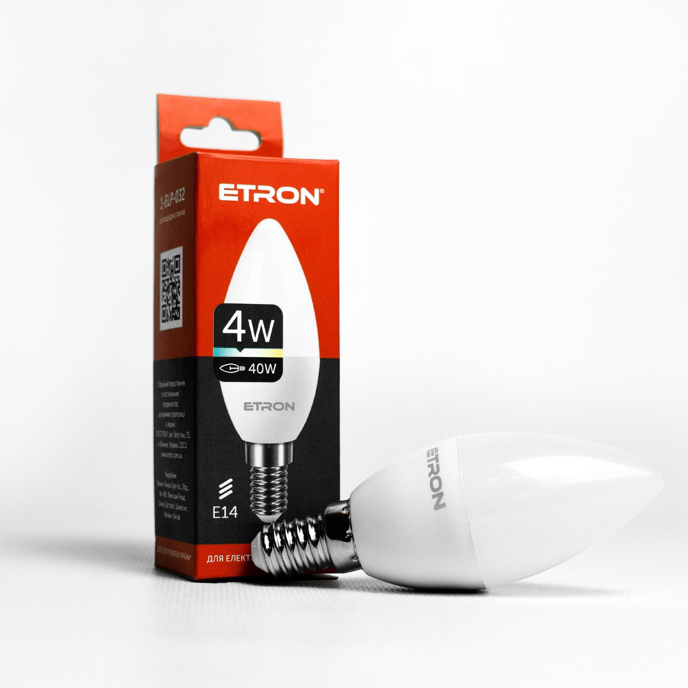 Лампа Light Power LED 1-ELP-032 C37 4Вт 4200K E14