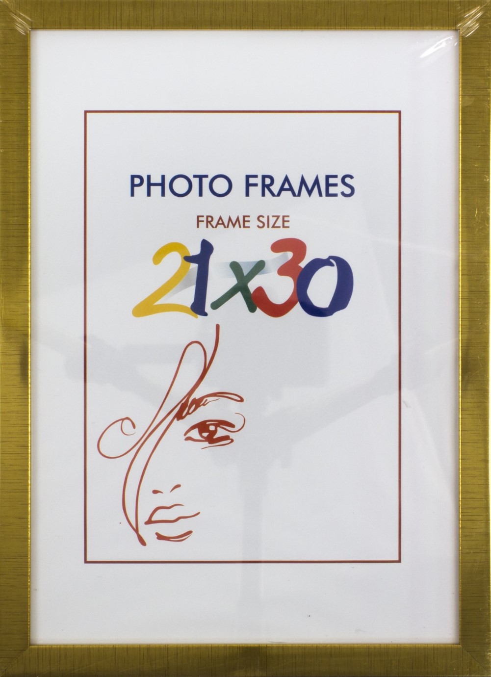 Фоторамка DL 21×30 золото