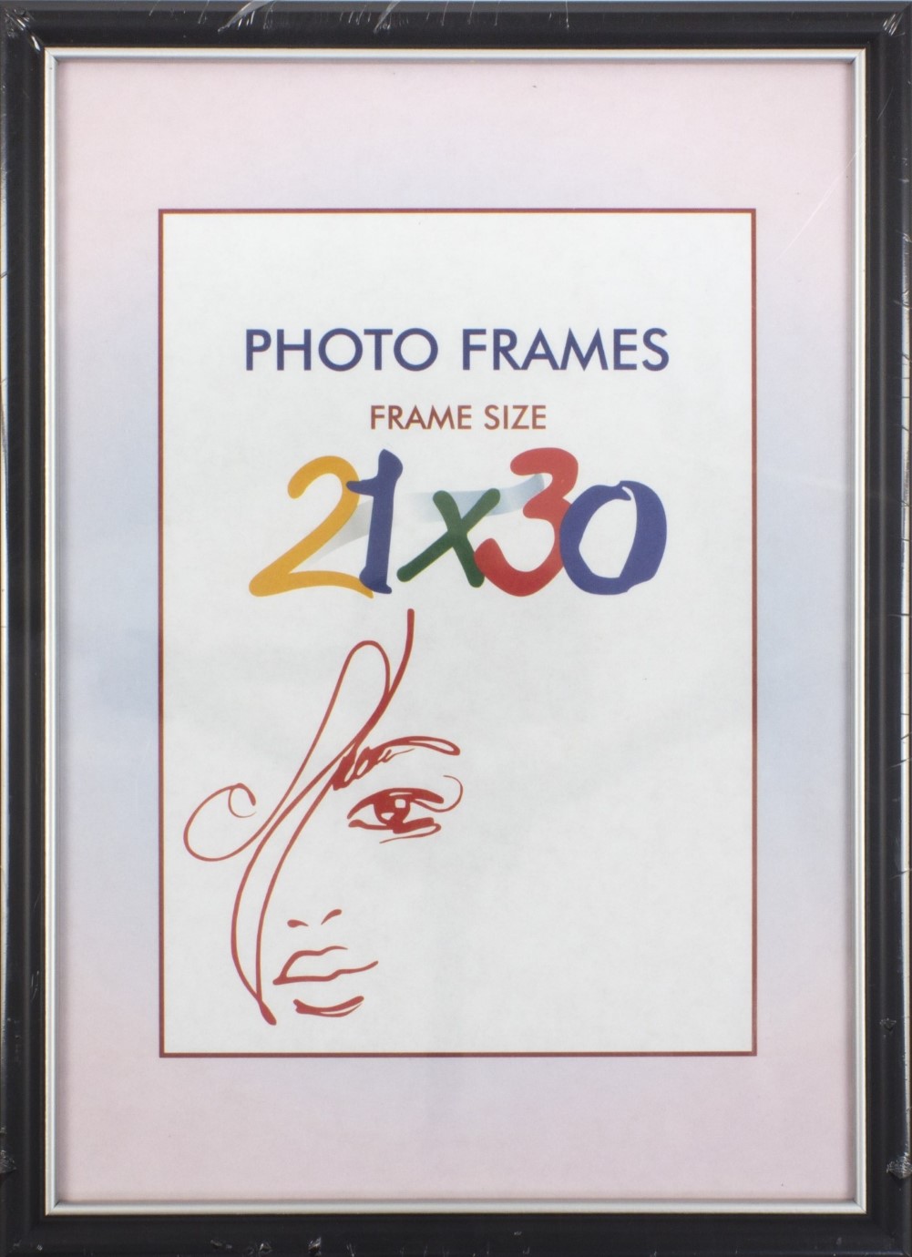 Фоторамка 21×30 чорна